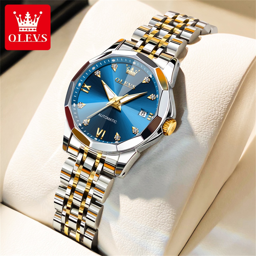 Ladies Fashion Watch - OLEVS 9982 Jam Tangan Wanita Berkilau