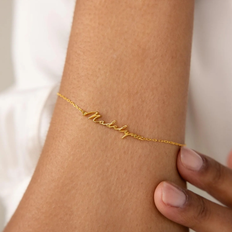 Bracelet Link Remover - Gelang Nama Tulisan Tangan yang Dipersonalisasi,