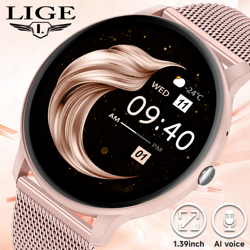 Smartwatch Ladies Watches For Women - Jam Tangan Pintar Panggilan Bluetooth Wanita