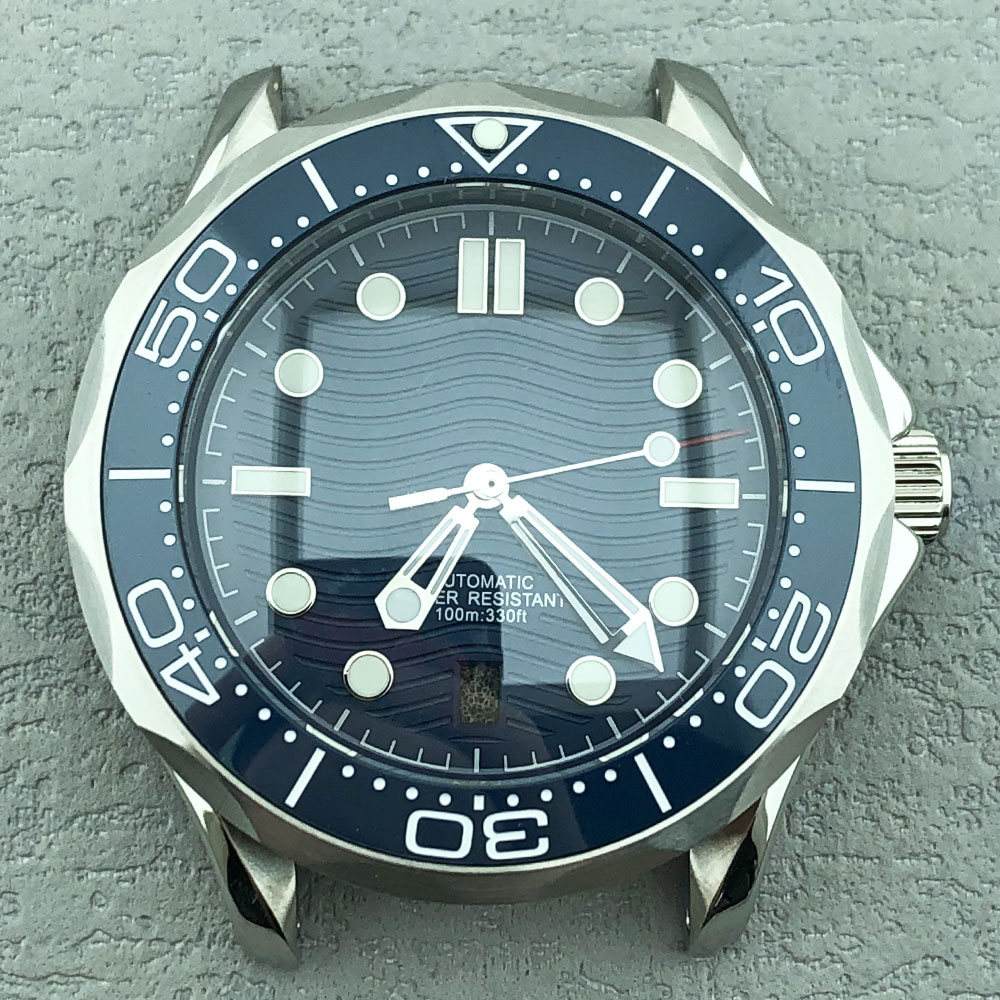 Seiko Watch 5 Sports - Logo Kustom 42Mm 316L Casing Transparan