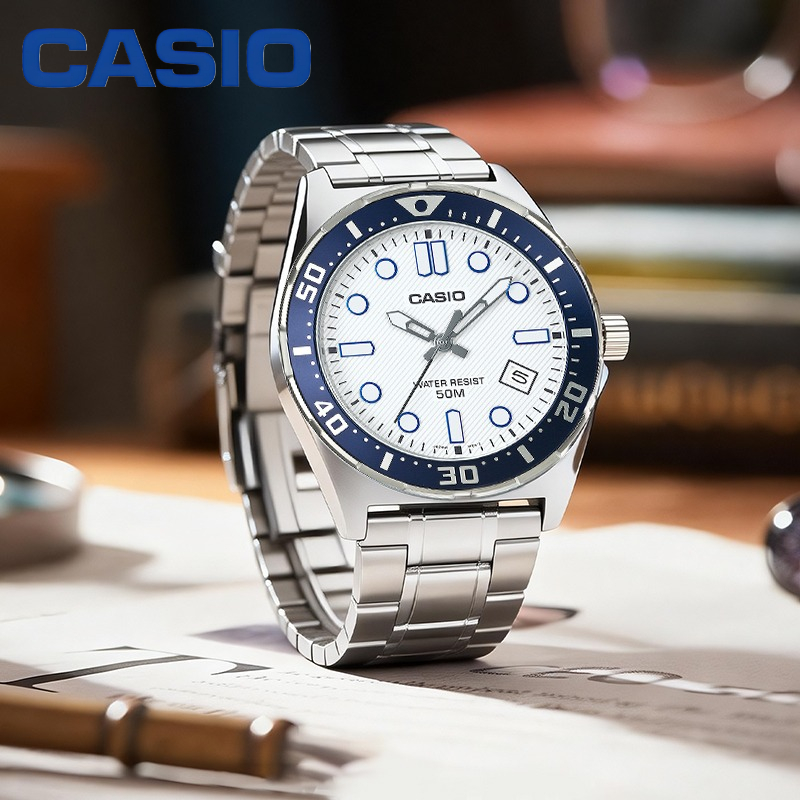 Smartwatch Casio Watches For Men - Jam Tangan Pria Casio Seri MTD-135D,