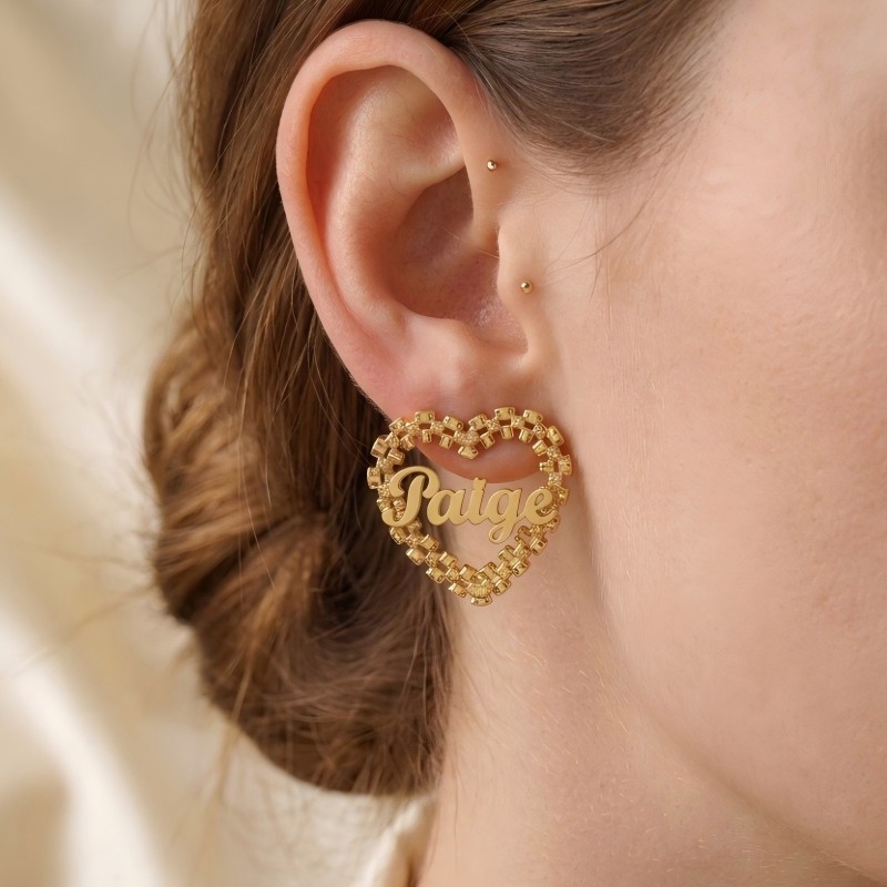 Ladies Fashion Watch - DOREMI 30mm Anting Nama Kustom Rantai