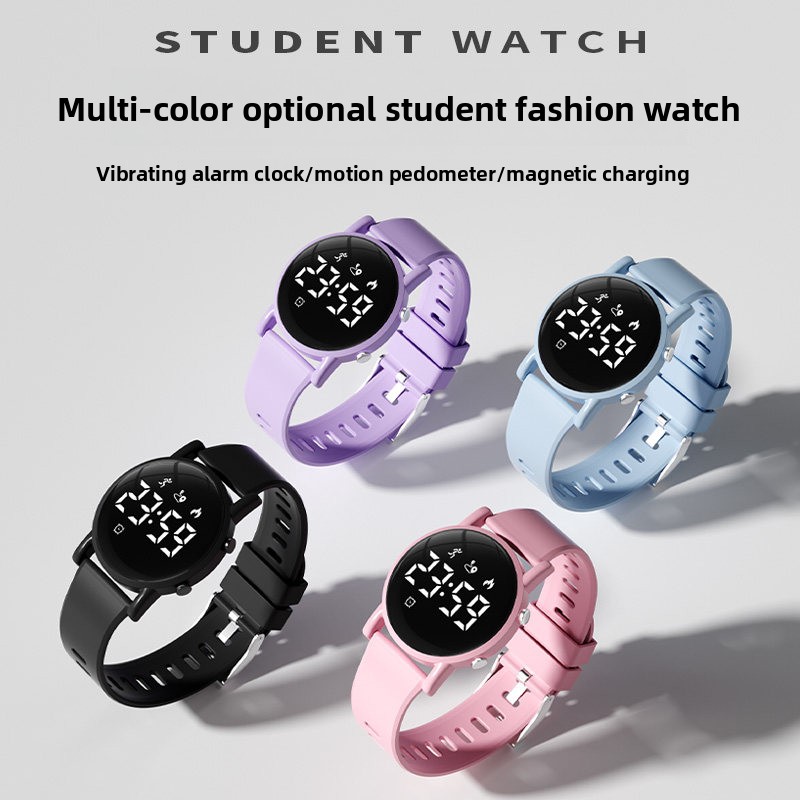 Jam Tangan Pintar Anak Baru 20 - Smartwatch Digital Watches For Kid Boy With Alarm ulasan dan harga