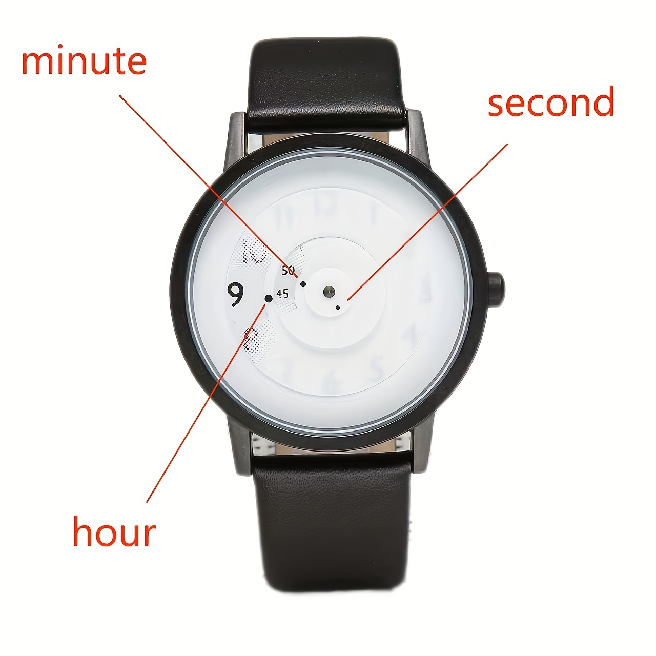 Jam tangan pasangan pelajar pr - Minimalist Thin Watch ulasan dan harga