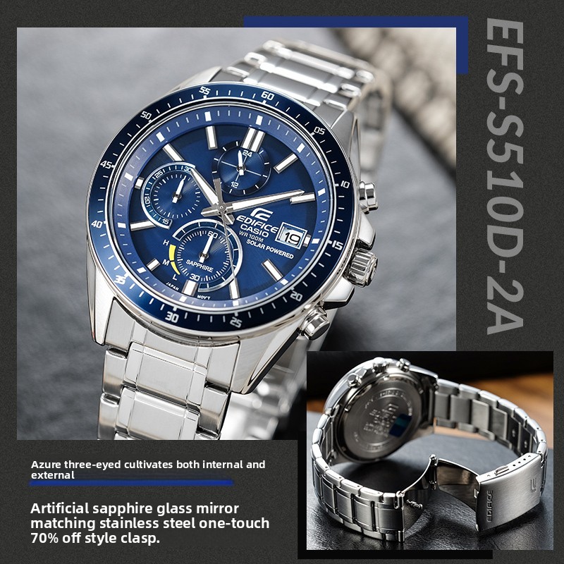 Jam Tangan Pria Casio EFS-S510 - Smartwatch Casio Watches For Men ulasan dan harga