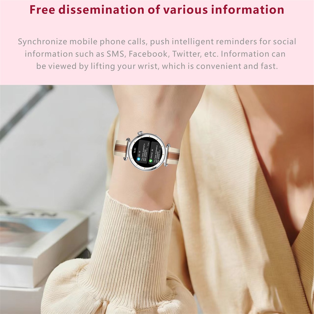 Jam Tangan Pintar Wanita yang  - Smartwatch Ladies Watches For Women ulasan dan harga