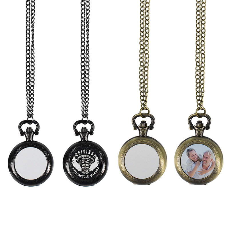 Kalung Liontin Jam Saku Logam  - Ladies Fashion Watch ulasan dan harga