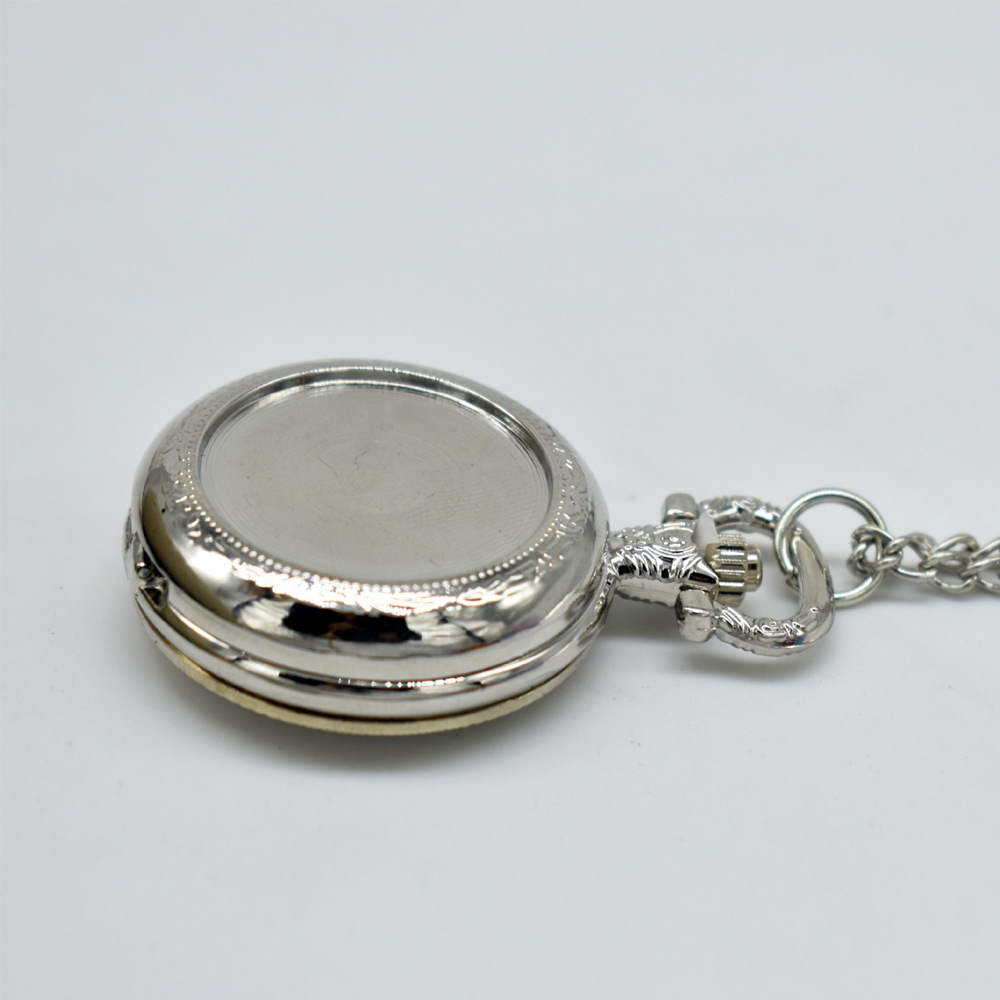 Kalung Liontin Jam Saku Logam  - Ladies Fashion Watch ulasan dan harga