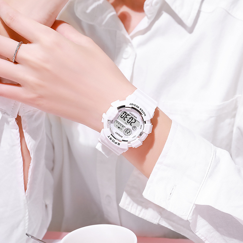 YIKAZE jam tangan Alarm anak,  - Smartwatch Digital Watches For Kid Boy With Alarm ulasan dan harga
