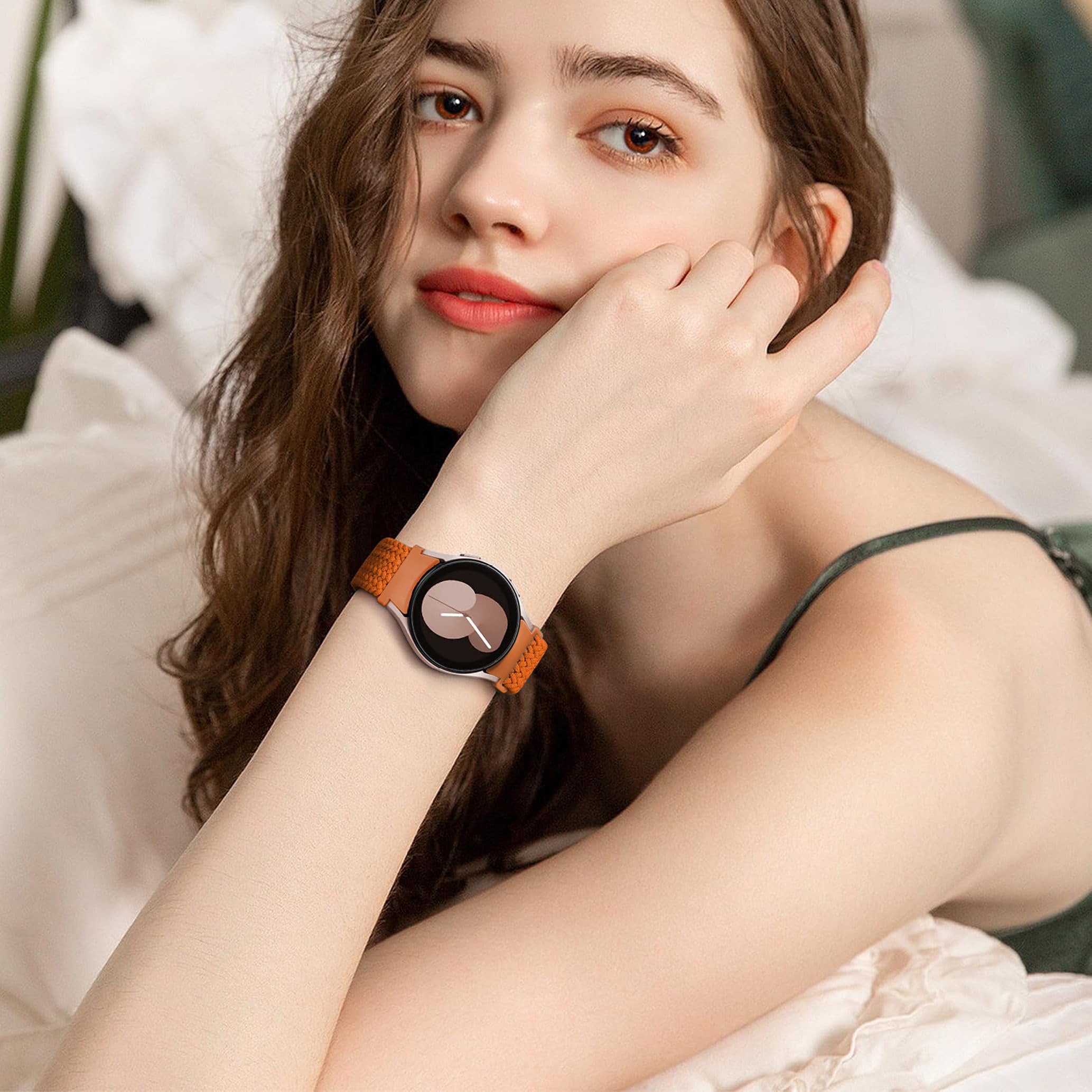 Tali Tanpa Celah untuk Jam Tan - Smartwatch Samsung Watches For Men ulasan dan harga