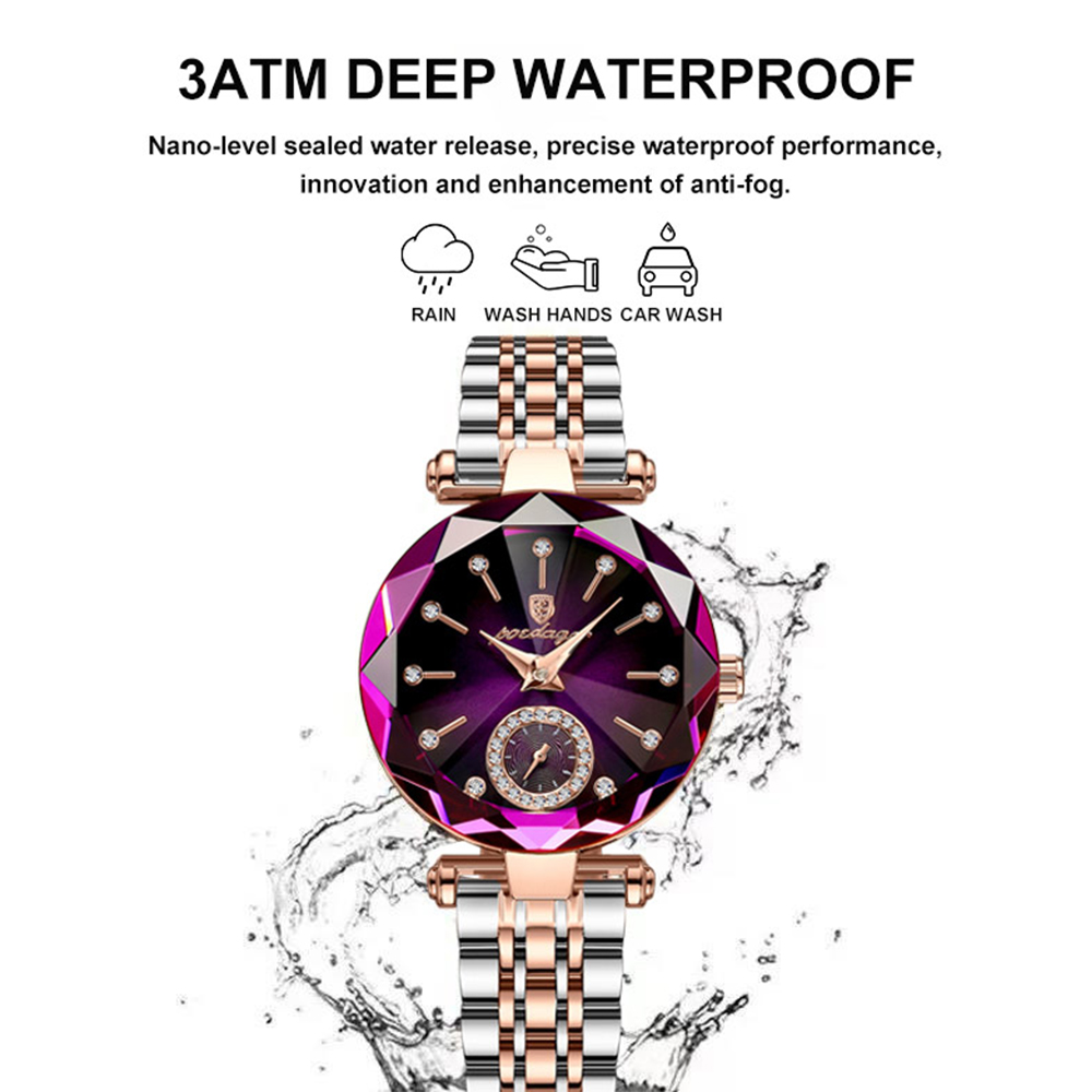 POEDAGAR jam tangan wanita ele - Waterproof Diving Watch ulasan dan harga