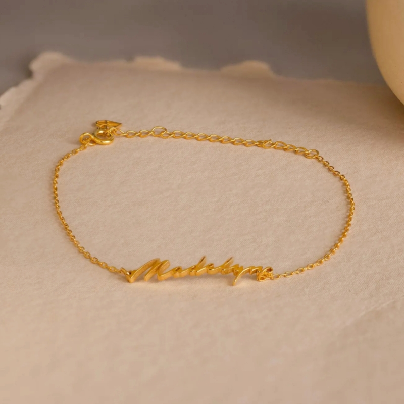 Gelang Nama Tulisan Tangan yan - Bracelet Link Remover ulasan dan harga