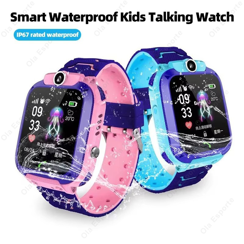 Q12 Jam Tangan Pintar Anak 2G  - Smartwatch Digital Watches For Kid Boy With Alarm ulasan dan harga