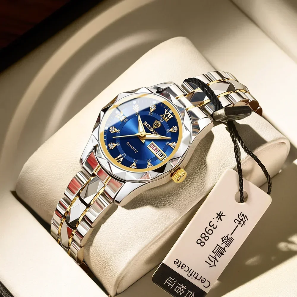 BINBOND New 2522 Jam Tangan Wa - Waterproof Diving Watch ulasan dan harga