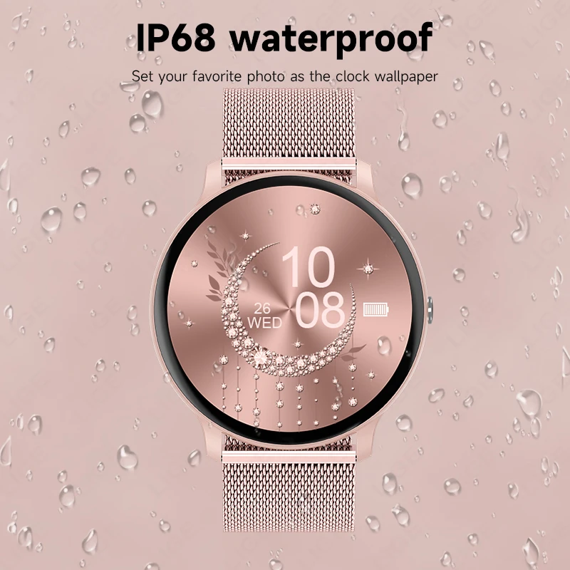 Jam Tangan Pintar LIGE dengan  - Smartwatch Ladies Watches For Women ulasan dan harga