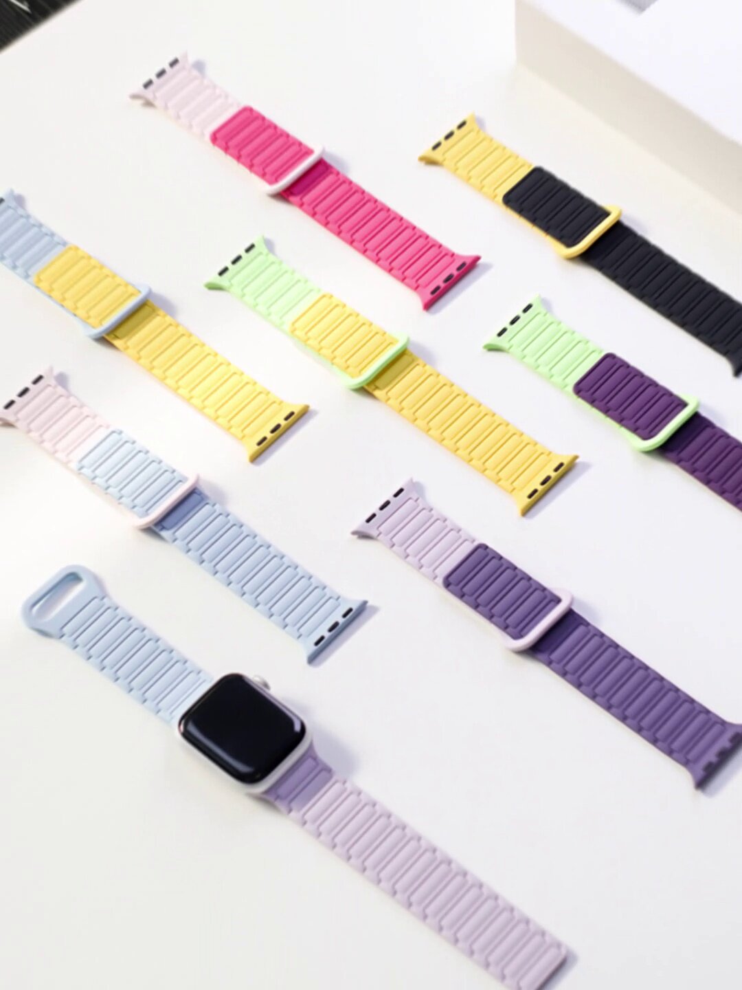 Tali Silikon Magnetik untuk Ap - Smartwatch Samsung Watches For Men ulasan dan harga