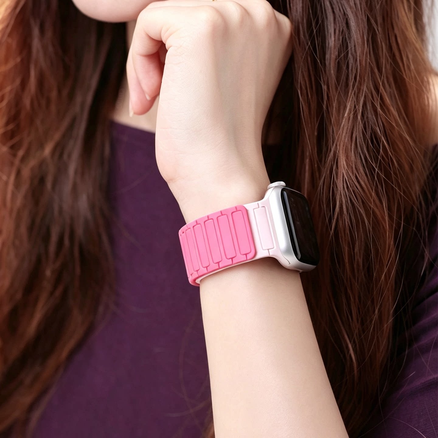 Tali Silikon Magnetik untuk Ap - Smartwatch Samsung Watches For Men ulasan dan harga