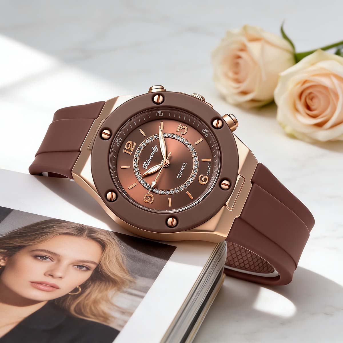 Jam Tangan Wanita Kasual Dial  - Ladies Fashion Watch ulasan dan harga