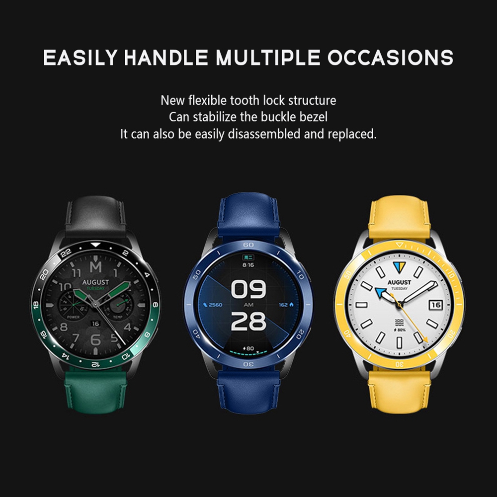 Bezel Jam Tangan Logam Xiaomi  - Smartwatch Watches Xiaomi ulasan dan harga