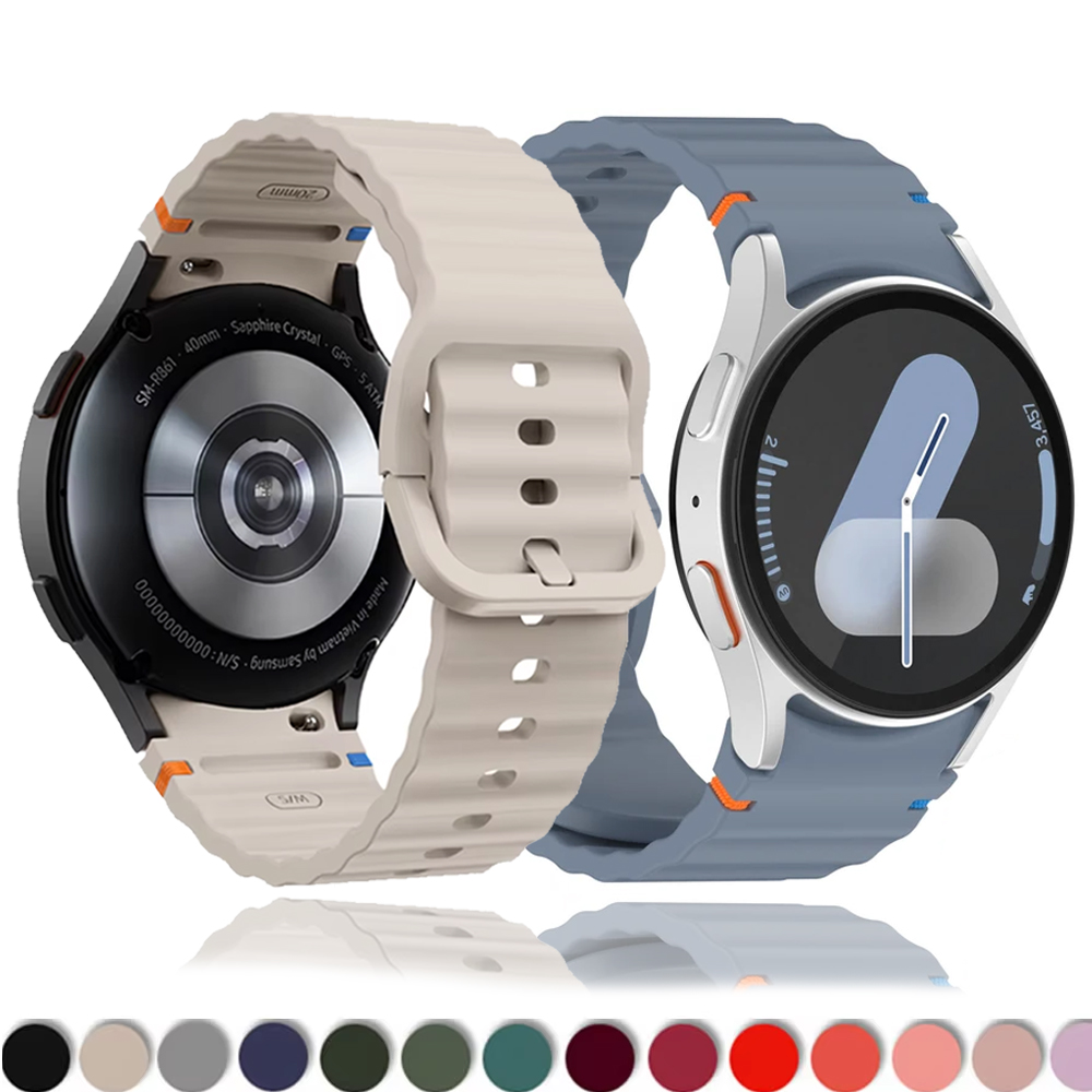 Tali Silikon Asli untuk Jam Ta - Smartwatch Samsung Watches For Men ulasan dan harga