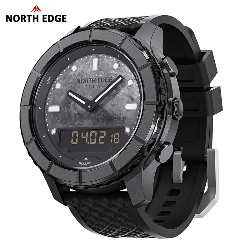 NORTH EDGE 2026 THARSIS Jam Ta - Altimeter Compass Watch ulasan dan harga