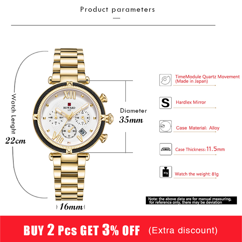 Jam tangan wanita Quartz kasua - Minimalist Thin Watch ulasan dan harga