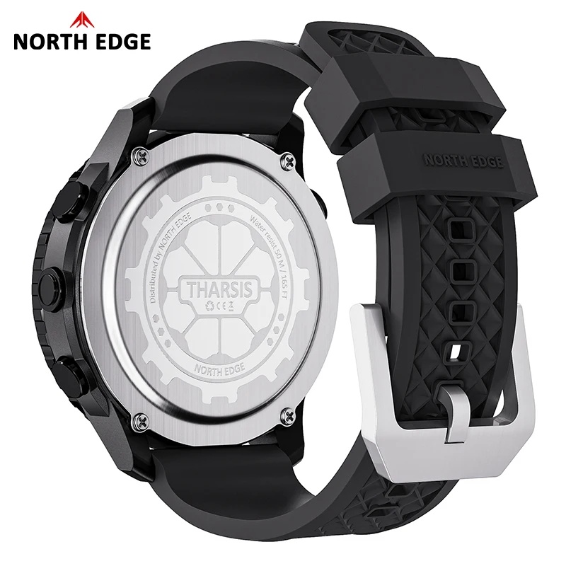 NORTH EDGE THARSIS Jam Tangan  - Altimeter Compass Watch ulasan dan harga