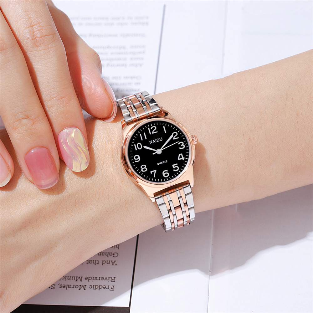 Jam tangan kuarsa baja Wanita  - Minimalist Thin Watch ulasan dan harga