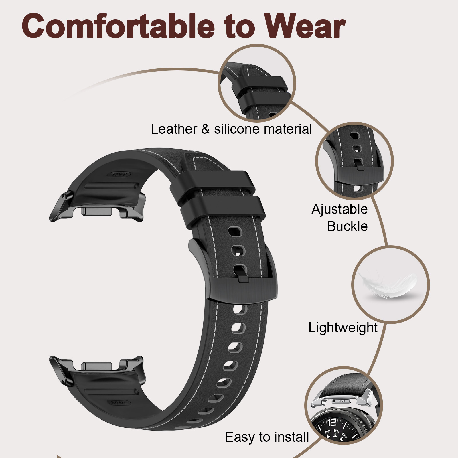 PeakForm Band Untuk Samsung Ga - Smartwatch Samsung Watches For Men ulasan dan harga
